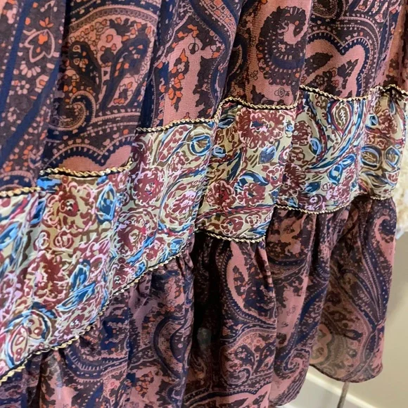 ZARA Woman Super Flowy Sheer Mini Dress | Size M - Picture 10 of 15